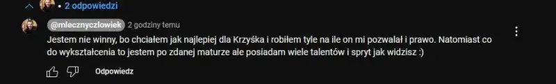 No_mad - Sławek, skoro masz maturę to możesz pokazać świadectwo maturalne aby raz na ...
