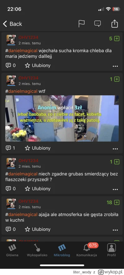 liter_wody - @OHV1234:  Ale tak jest w realu tylko w Twoim środowisku. A patrząc po T...