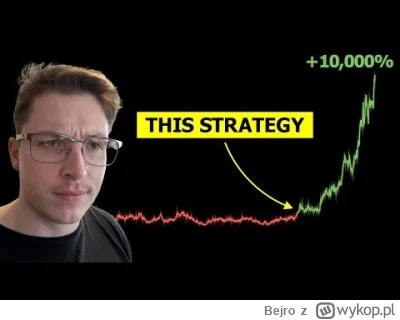 Bejro - Gość pokazuje sobie na luzaku strategię z 3.5 sharpe ratio 
#gielda