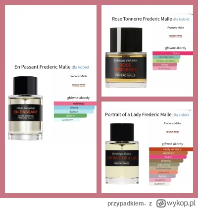przypadkiem- - Dziś Malle: 

1. Frederic Malle Une Rose (na flakonie jest Une Rose, n...