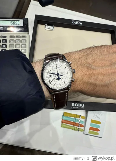 jimmyF - Pytanko, 
42mm za duzy? (Nadgarstek 17cm)
Szukac 40mm? Czy jest ok?
Zegarek ...