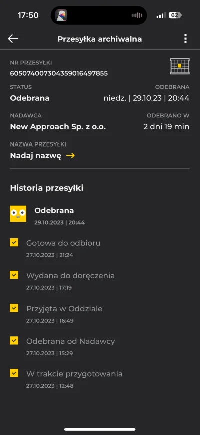 zimnomi - @AceCombat_dziewiec0: pa na to xD zamówiłam paczkę rano z myślą, że po week...