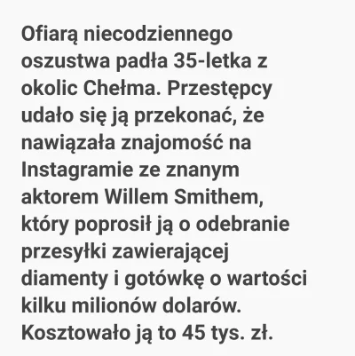 patryk-wuwuw - @noHuman: Że jesteś amerykańskim generałem i potrzebujesz kasy na opła...