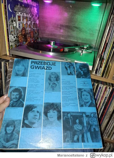 MarianoaItaliano - Wieczór polskiej piosenki ;) Odsłuchuje sobie różne kompilacje z l...