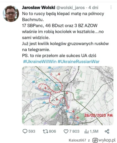 K.....7 - @KotletzChabowy: dziś pisał że jednak UA sie wycofali a teraz znów że dalej...