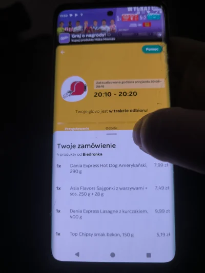 wash-and-go - Jak obstawiacie. Czego nie będzie w zamówieniu glovo z Biedronki? Zawsz...