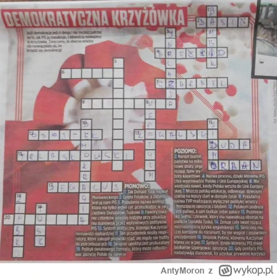 AntyMoron - Ktoś mi wrzucił do skrzynki darmowa gazetkę o tytule Polska. Po tytułach ...