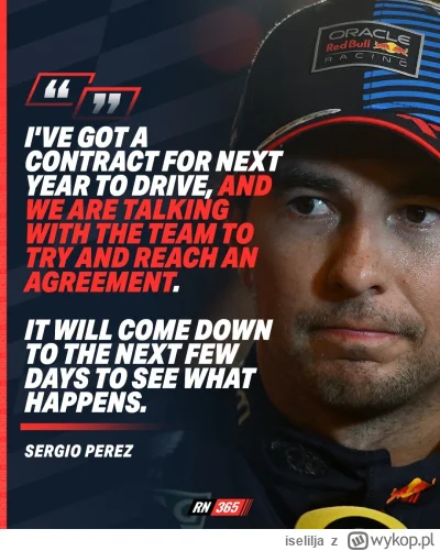 iselilja - #f1 czy meksykański kartel też bierze udział w tych rozmowach?