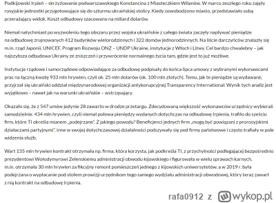 rafa0912 - #ukraina nigdy by tego nie zrobiła, przecież Zełeński walczy z korupcją