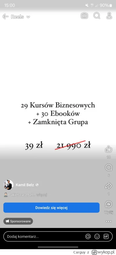 Carguy - Ale dał promocje ( ͡º ͜ʖ͡º) #frajerzyzmlm  a ilość miejsc OGRANICZONA. Nie w...