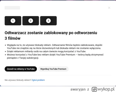 awaryjan - @nga_plz: Zacznie wyskakiwać. Fx od zawsze + uBlock Origin i już mam krok ...