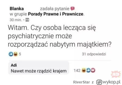 RiverStar - Ależ owszem, czemu nie?! #heheszki #czarnyhumor #humor #psychiatria