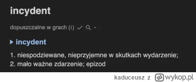 kaduceusz - Czy możemy przestać używać słowa "incydent" w odniesieniu do morderstw? "...