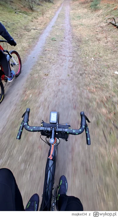 majkel34 - Huop dziś o 13 elegancko z korby na korbę, a o 18... (W komentarzu)
#grave...