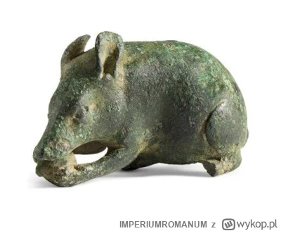 IMPERIUMROMANUM - Rzymska mysz z brązu

Rzymska mysz z brązu. Obiekt datowany na I-II...