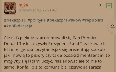 rodnekr - @mj24: no ok, a teraz wytrzyj usta jak robisz Tuskowi dobrze ( ͡° ͜ʖ ͡°)