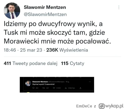 EmDeCe - #partiamem #konfederussia #humorobrazkowy #polityka #bekazprawakow

Sławkowi...