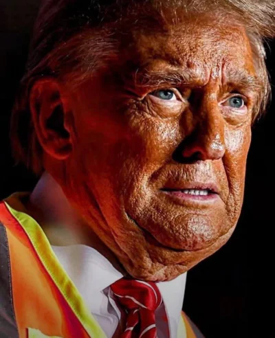 Tommy__ - Czemu trump się maluje na pomarańczowo? XD wyobrażacie sobie że Tusk, Duda ...