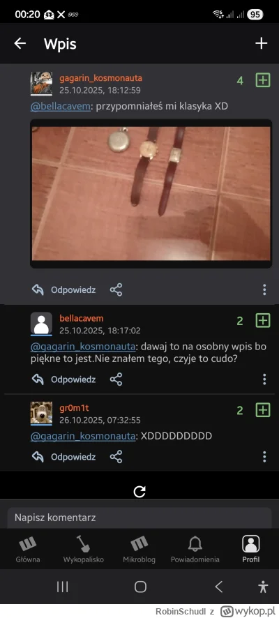 RobinSchudl - @bellacavem u mnie dziala caly czas w aplikacji oryginalnej na andka.