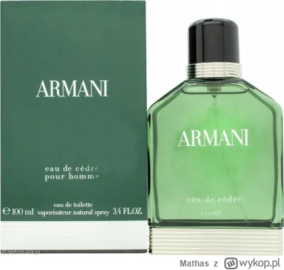 Mathas - #perfumy 

Co społeczność sądzi o Armani Eau de Cedre? Ostatnio zawitałem do...