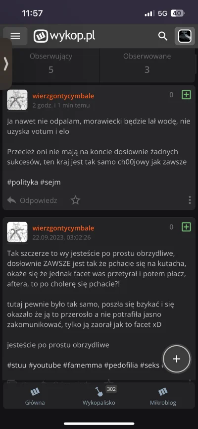 U.....o - No i jak mówiłem w tym wpisie - @Papierznik dostał wczoraj bana, dziś już n...