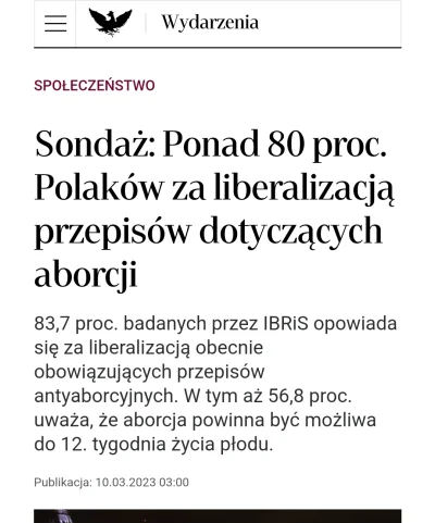 Logan00 - >normalny człowiek nie interesuje sie aborcjami

@emlo999: Doprawdy? Uważas...