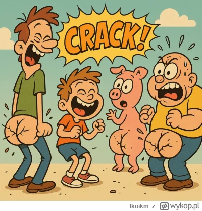 lkoikm - od rana slychac dzwiek trzaskajacych dup