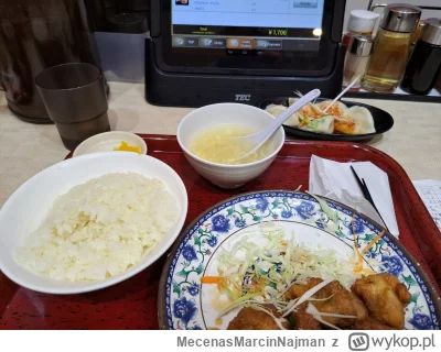 MecenasMarcinNajman - #przegryw chuopska droga żywienia w japonii, mdonalds był pełny...