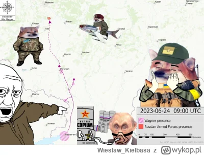 Wieslaw_Kielbasa - Wjechała świeża mapa od Rybara 
#rosja #ukraina