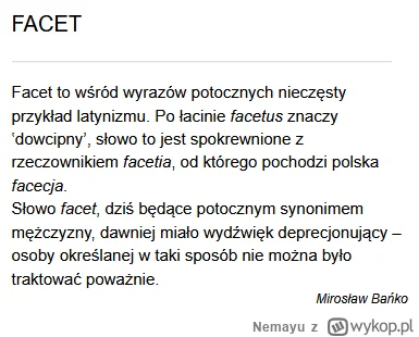 Nemayu - @Nemayu: Deprecjonowanie mężczyzn stało się normą w Polsce i potocznym synon...