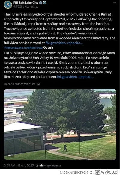 CipakKrulRzycia - #charliekirk #usa #polityka