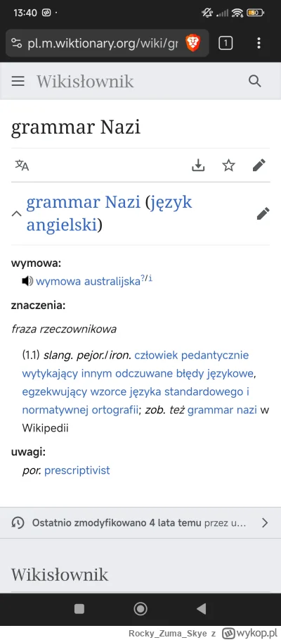 RockyZumaSkye - @SlavedWizard To ja jestem opem gnojku xD Wesołych!

I mylisz się, kw...