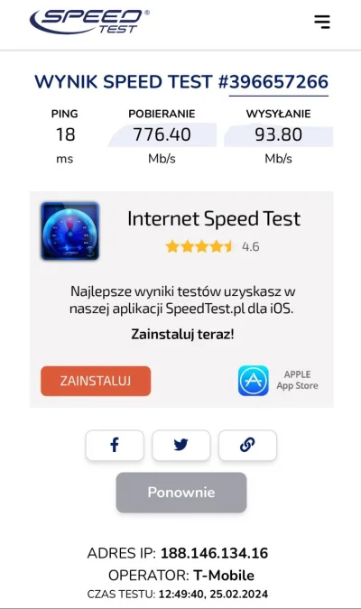 Rogi_ - @rennaissance: dla porównania dziś na mieście przy dobrym zasięgu 5G we Wro. ...