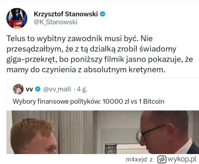 m4xejd - Telus poszedł na stracenie tak jak minister Wawrzyk. Nie będzie obrony pod c...