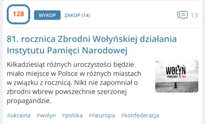 czerwonykomuch - Cały internet zas*any Wołyniem 24/7/365 od 2014 roku, jakieś billboa...