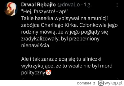 bomba4 - Napisy na nabojach zamachowca to wprost nawiązanie do Helldrivers 2, ale pse...
