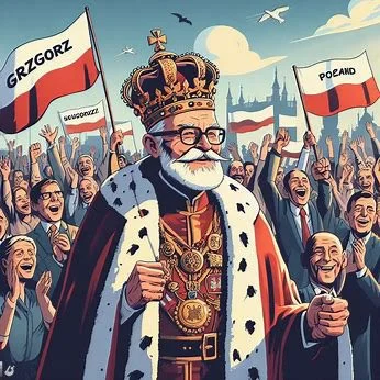 Ryneczek - Rok 2051, Grzegorz Braun zostaje katolickim monarchą i ustanawia Jezusa Ch...