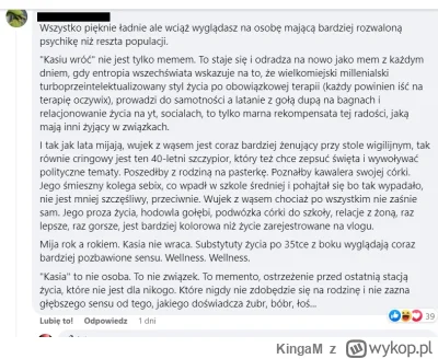 KingaM - #gonciarz ależ trafny komentarz, ciekawe czy zaboli i uruchomi procesy myślo...