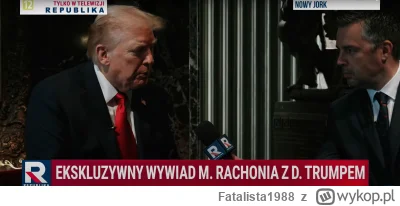 Fatalista1988 - Ekskluzywny wywiad po chuju na holu w Trump tower ( ͡° ͜ʖ ͡°)  #polit...