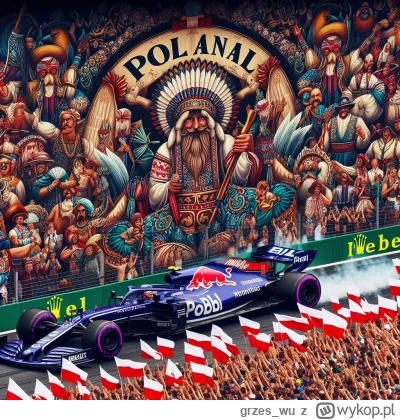 grzes_wu - Tak wyścig #f1 w Polsce widzi AI