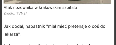 Nighthuntero - @Bipolar-: Ciekawe co się musiało wydarzyć, że posunął się do takiego ...