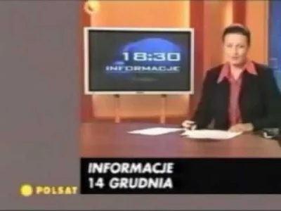 szymeq2001 - @kabalarz: redakcja Wydarzeń na Polsacie pomyliła się i puściła nie ten ...