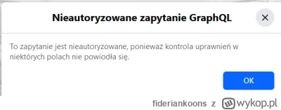 fideriankoons - Byłby to – jak sądzę – błąd wewnętrzny, który przedostał się do dział...