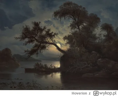 Hoverion - Knud Baade 1808-1879
Krajobraz w świetle księżyca, 1846
#artventure
#malar...