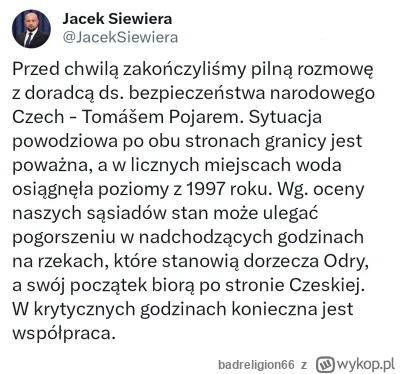 badreligion66 - #powodz Czyli jednym słowem jest przeje*ane i będzie jeszcze gorzej