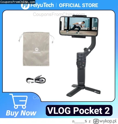 n____S - ❗ FeiyuTech VLOG Pocket 2 Gimbal
〽️ Cena: 59.52 USD (dotąd najniższa w histo...
