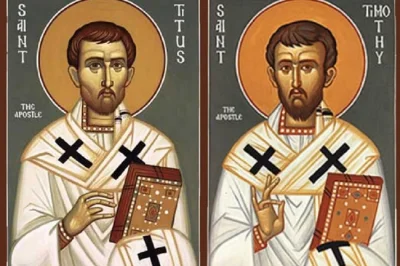dendrofag - † Piątek, 26.01.2024, Świętych biskupów Tymoteusza i Tytusa, #mikromodlit...