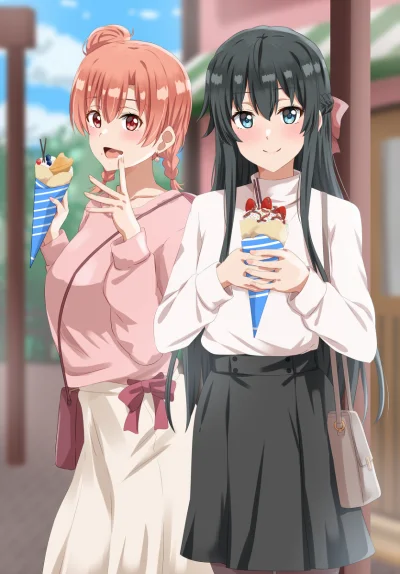 bakayarou - #randomanimeshit #oregairu #yukinoyukinoshita #yuiyuigahama #anime