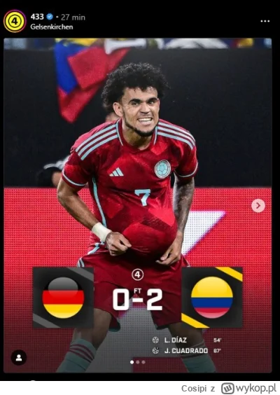 Cosipi - Jest też dobra nowina na koniec dnia
Niemcy znowu na dziurę xDDDDDDDDD
#mecz