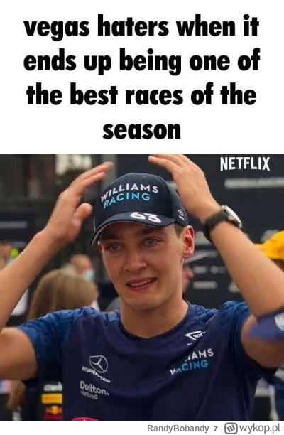 RandyBobandy - Tak was będę widział od dzisiaj ( ͡° ͜ʖ ͡°)
#f1